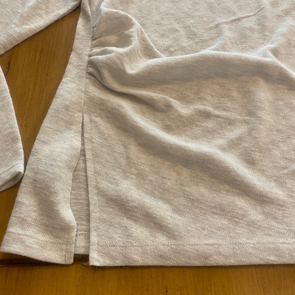 Sanctuary Women’s Gray Long Sleeve Crew Shirt New M-L - Picture 9 of 14